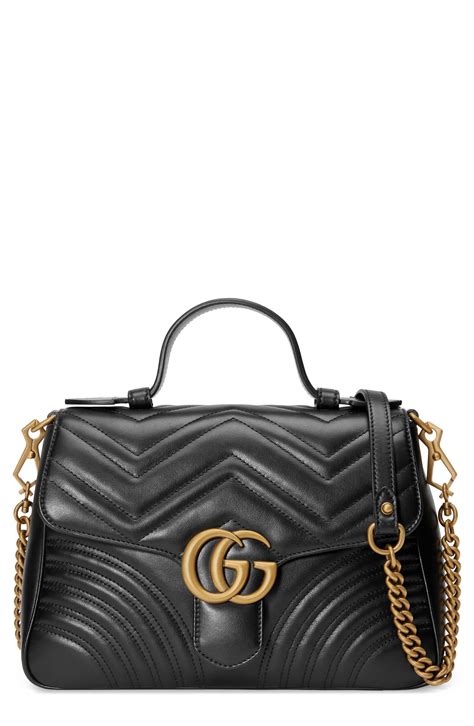 gucci marmont flap small|Gucci small marmont bag black.